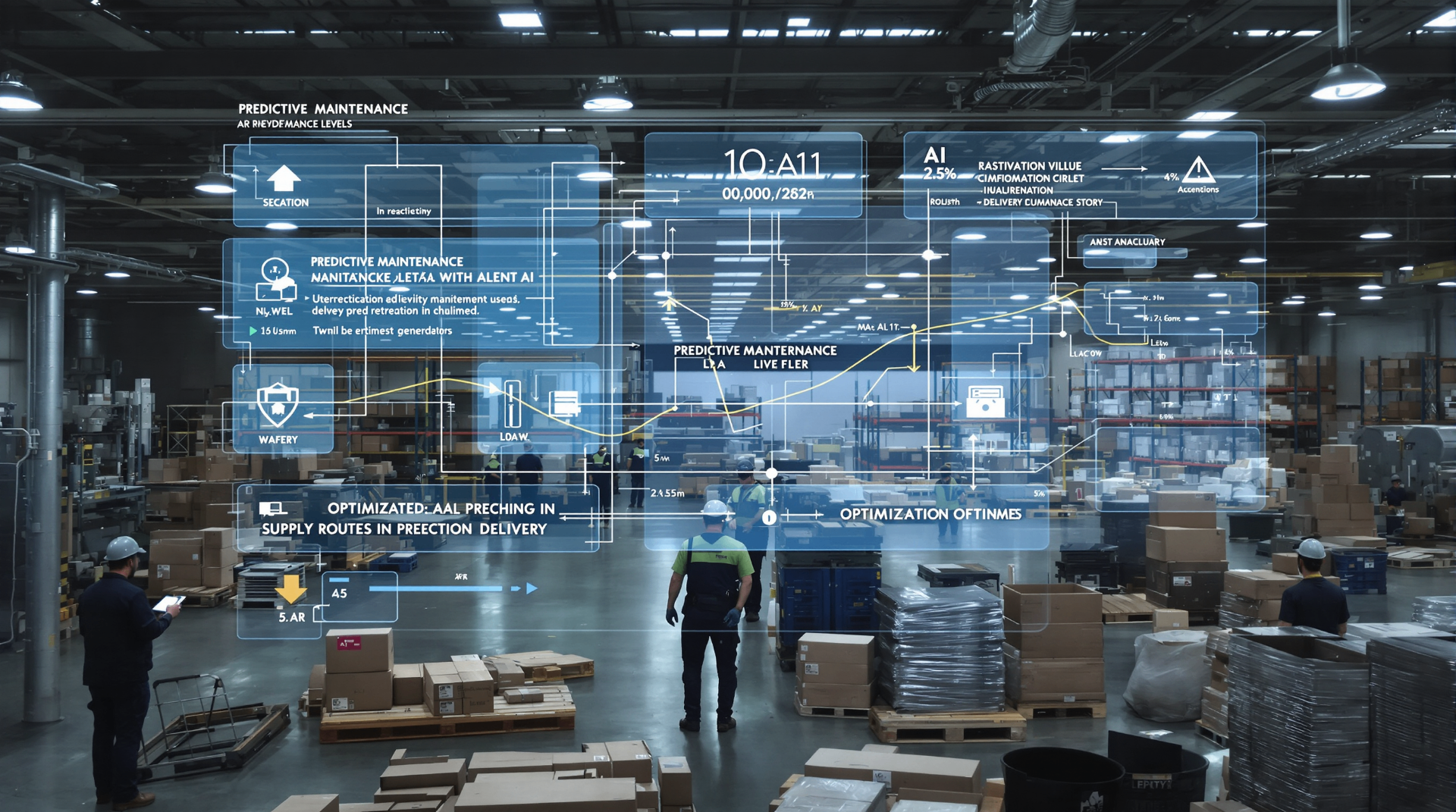 What $15,000 Buys You in AI — Real B2B Scenarios - Executive team reviewing AI project budget allocation of $15,000 on holographic planning dashboard