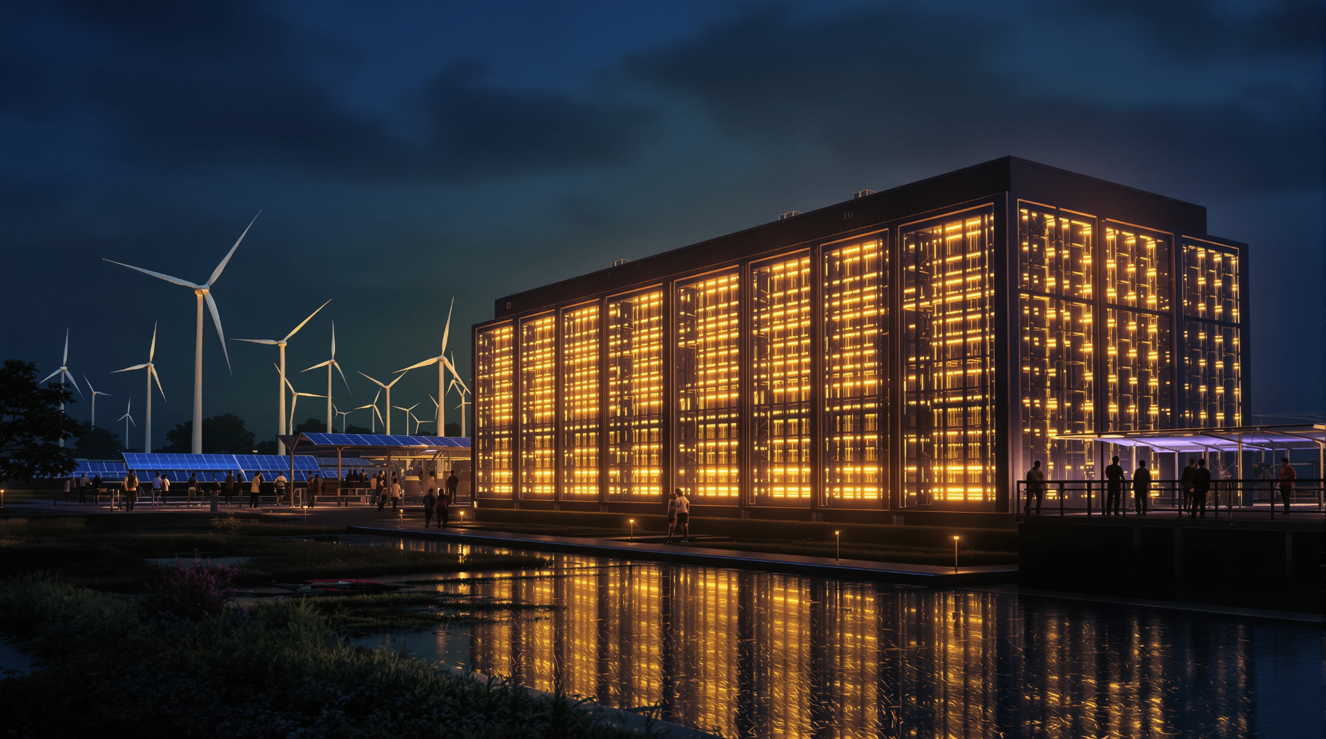 Behind the Scenes of AI Operations: Monitoring, Retraining, and Cost Control - AI operations team analyzing performance dashboards in control room