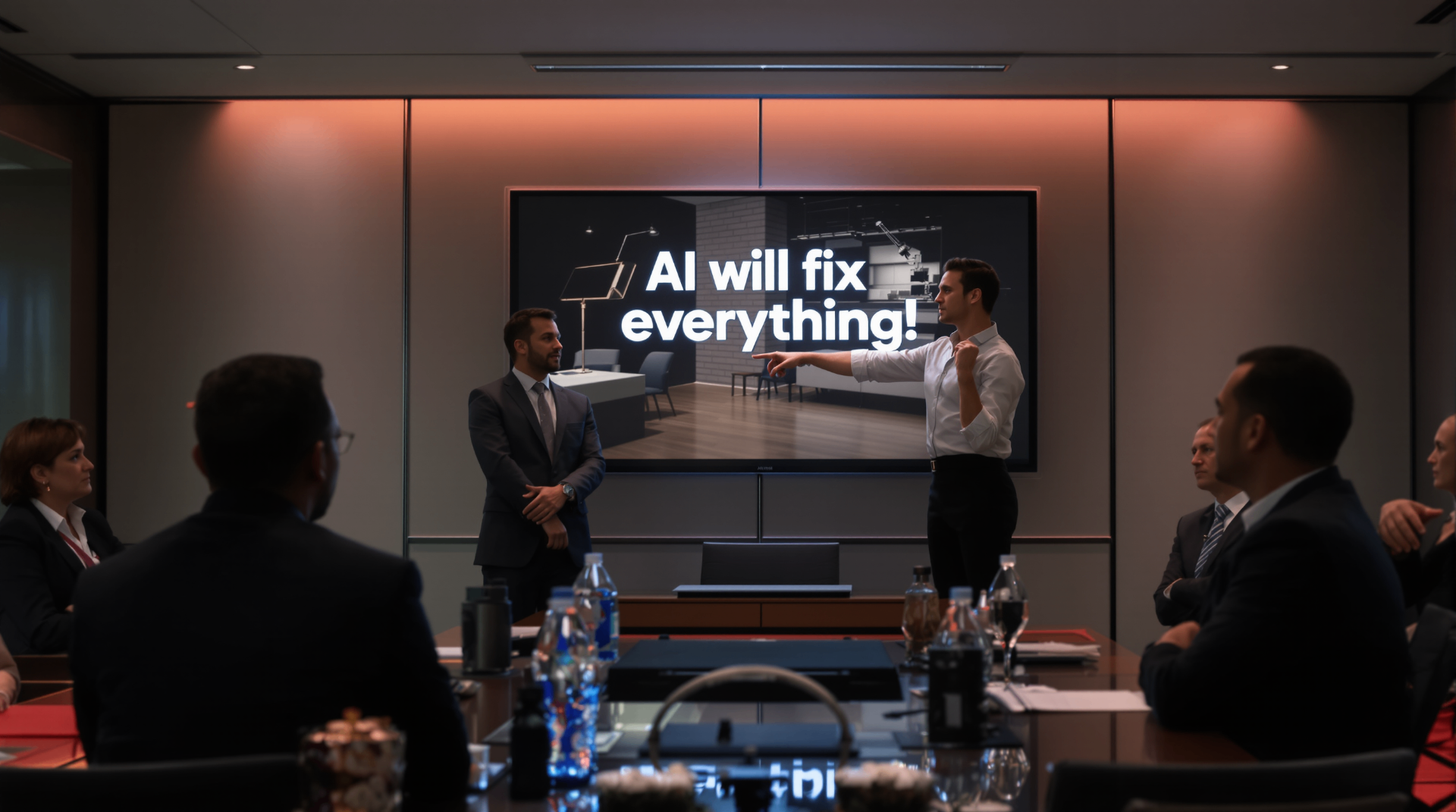 What CEOs Really Want to Hear About AI — And What to Avoid Saying - Executive discussion about AI strategy and risk assessment