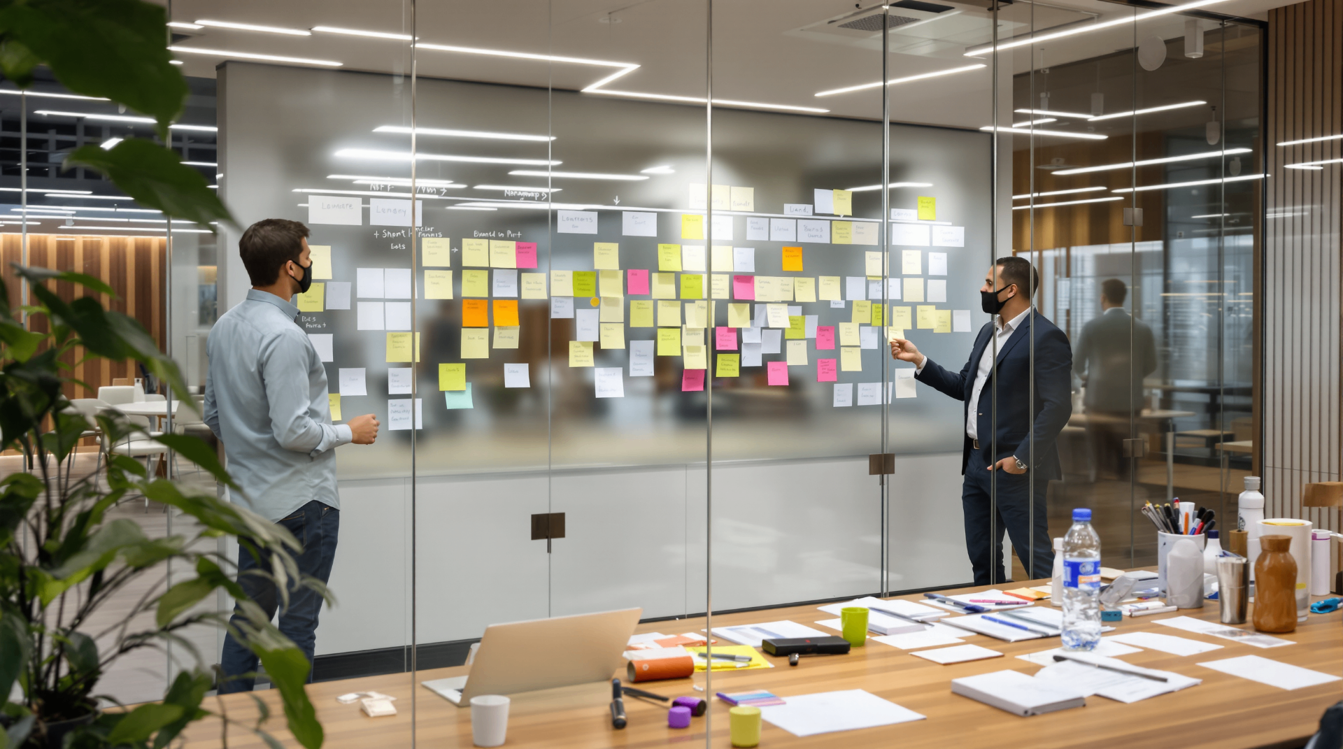 CFO's Playbook for Evaluating AI Investments - CFO presenting AI ROI analytics to executive team