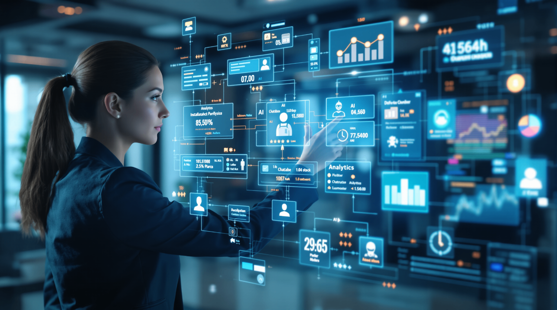 Custom AI vs No‑Code Chatbots: How to Choose the Right Path - Enterprise SaaS cloud infrastructure with security and integration capabilities